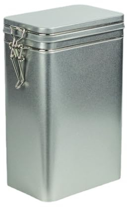 Quadratische Form Eisen Kaffeedose Versiegelung Topf Metall luftdicht Behälter Weißblech Box Kaffee Aufbewahrungsbox Verpackung Dosen