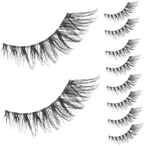 FRCOLOR 5pairs False Eyelashes Artificial Lashes Bulk Lashes for Everyday Makeup and Stage Use