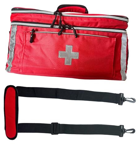 Sharplace Trousse premiers secours, organiseur trousses d'urgence, rangement portable multifonctionnel, pochette pour fournitures