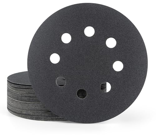 Viaky 36Pcs 125mm Wet Dry Sanding Discs, Hook and Loop Random Orbital Sander Pads 400 Grit | Silicon Carbide Sandpaper for Wood, Metal, Furniture & Auto Polishing
