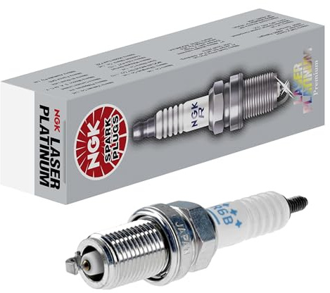 NGK Zündkerze PFR6B, 3500 | Laser Platinum | 1 Stück | PFR6B, 3500 passend für 145 146 147 156 164 166 33 GT GTV Spider