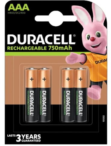 Duracell Plus 750 mAh AAA batterie 4 per confezione | 12 pz