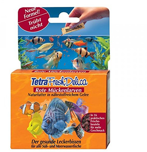 Tetra Delica Fresh Rote Mückenlarven 48g - Fischfutter