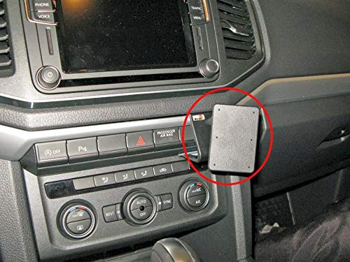 Brodit | ProClip Fahrzeughalter 855259 | Made IN Sweden | Winkelbefestigung | für linkslenkende Fahrzeuge | passt Gerätehalter, Schwarz