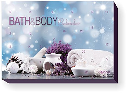 itenga Adventskalender Bath Body Motiv Spa Wellness Bad und Body Beauty Entspannung
