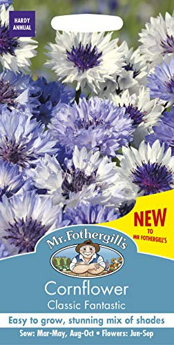 Mr Fothergills Cornflower Classic Fantastic Seeds (1)