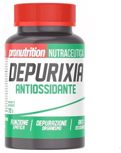 ProNutrition DEPURIXIA (60 cpr) Disintossicante a base di erbe con curcuma glutatione cardo mariano
