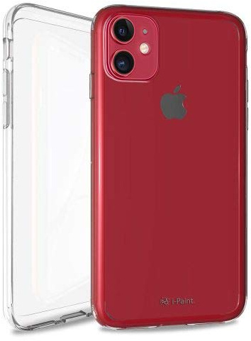 Cover Compatibile Apple iPhone 11 6,1, Custodia Case con Assorbimento degli Urti e Anti-Graffio, Trasparente HD Chiaro | i-Paint