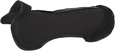 Acavallo Widerristfreies Konfigurations-Taschenpad Ecowool Front Riser - schwarz/schwarz, OneSize AC841
