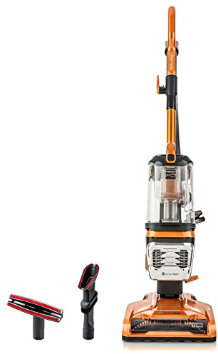 Kenmore DU4080 Featherlite Lift-Up Bagless Upright Vacuum 2-Motor Power Suction Lightweight Carpet Cleaner with HEPA Filter, 2 Cleaning Tools for Pet Hair, Hard Floor, Orange