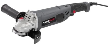 Powerplus POWE20025 - Smerigliatrice angolare elettrica da 1200 W, disco abrasivo Ø 125 mm, smerigliatrice compatta ed ergonomica