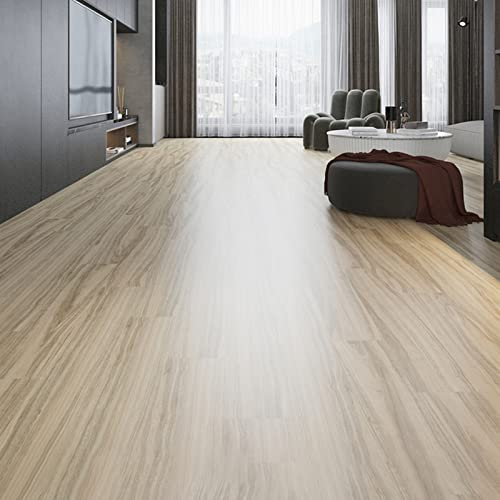 HARICSET Vinyl Laminat Dielen Fliesen PVC Bodenbelag Selbstklebend Vinyl Holzoptik Bodenaufkleber Wasserdicht Verschleißfest für Küche Wohnzimmer Badezimmer(Size:10sqm,Color:W38)