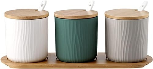 Pot à épices en porcelaine, pot à sucre, sucrier de style européen avec couvercle, pot à sucre en céramique, accessoires de café antidérapants, bec verseur à sucre de couleur unie, rangement de cuisin