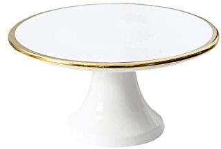 TEmkin Soporte para Tartas Bandeja Alta para Tartas con Tapa, Bandeja de exhibición, Soporte para Fotos, postres, confitería, Mesa para Tartas, Mesa, Soporte para Tartas (un Color L)