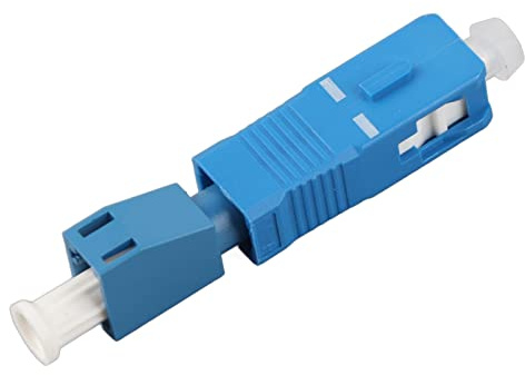 Leopacat Convertitore Adattatore per Fibra Ottica, Monomodale Adattatore SC | Maschio Flangia Ibrida LC Femmina per Fibra Ottica Reti,Ottica Potenza Misuratore,Comunicazione Digitale, Connettore VFL