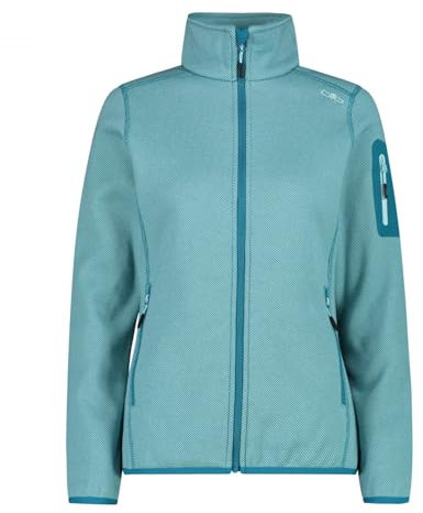 CMP Knit-Tech Fleecejacke für Damen 3h14746 Acqua-Teal