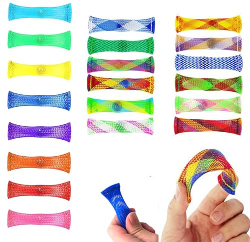 VONJUMA 20 Pcs Fidget Toys Erwachsene Anti Stress Spielzeug Stressabbau Adhs Antistress Autismus Sensorik Kinder Mehrfarbig