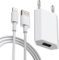 Caricabatterie 5W + Cavo USB 2M pro I Phone 8, 8 Plus, 7, 7 Plus, 6, 6S, 6 Plus, 6S Plus, 5S, 5C, SE, XS, X, XR, 11 12 Mini Pro Maxi, Pod 2M USB-C Kabel