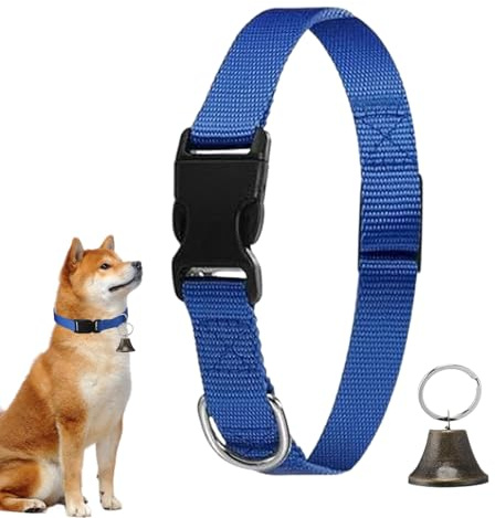 Dranng Collare Per Mucca Con Campanello | Collare Con Campanello Per Ovini Al Pascolo,Per Animali Domestici Anti-Smarrimento Con Suono Chiaro Per Animali Di Piccola Taglia E Bestiame Da Fattoria