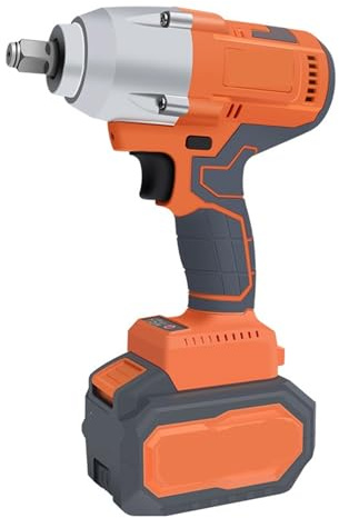 NGTFDCP Power Impact Wrench， Cordless Brushless Impact Wrench High Torque Electric Power Tool for Car Tire Scaffold Home,for Car Home