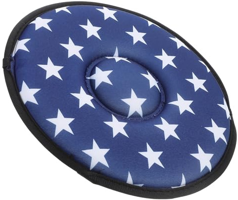 DOITOOL Cojín Giratorio para Asiento de Taburete Plegable Pequeño, Ligero y Resistente, Cojín Portátil para Silla de Camping y Playa, Adecuado para Senderismo, Pesca y Actividades al Aire