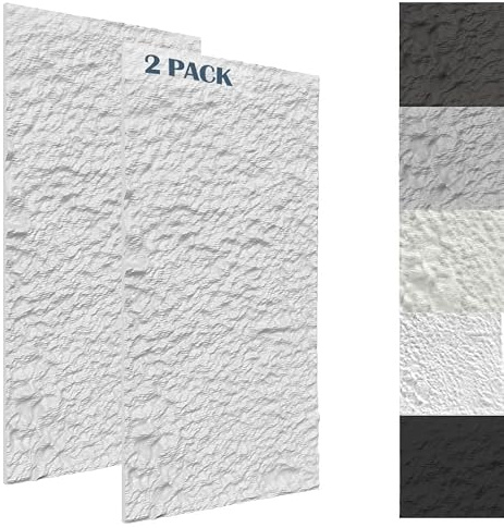 Aufun Pannelli da parete 3D effetto pietra, 120 x 60 cm, spessore 3 cm, rivestimento interno in polistirolo, pannelli leggeri da soffitto e pannelli da parete, in finta pietra, per soggiorno, cucina