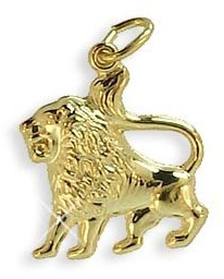 Sternzeichen Anhänger Löwe 14 Karat Gold 585 (213099)