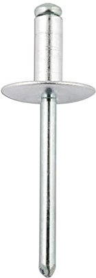 Connect 32787 Blindniete, großer Flansch, 4,8 x 25,4 mm, 200 Stück