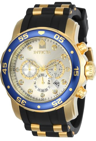 Invicta Men's 17880 Pro Diver Analog Display Swiss Quartz Black Watch