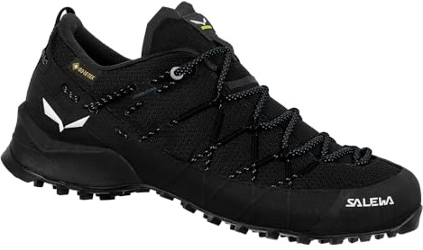 Salewa Women's Wildfire 2 GTX Approach Shoes - Black/Black - 9.5