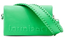 Desigual Half Logo 23 Dortmund Flap Across Body Bag Green