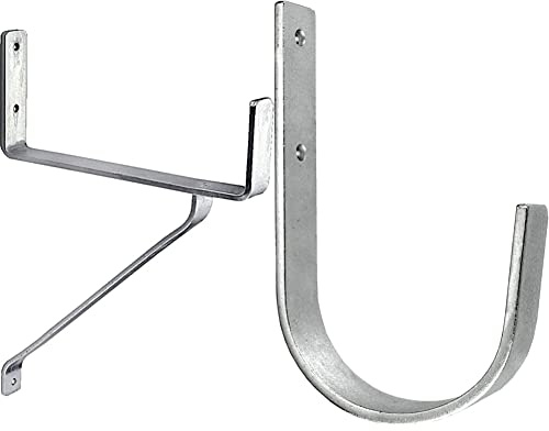 Connex Schwerlasthaken 335 x 250 x 80 mm - Belastbar bis 100 kg - Zur Wandmontage - verzinkt/Universalhaken / DY222016 & Wandhaken 170 x 110 x 100 x 25 mm - Belastbar bis 40 kg