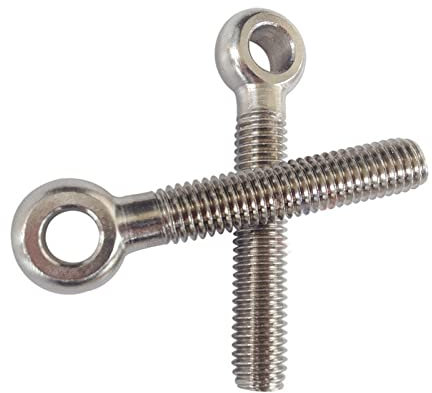 LAZIRO (3 Stück M6/M8/M10 304 Edelstahl Gelenkschraube Bolzenverbindung M10 x 120 mm