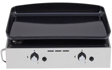 Eno plancha gas 5000w placa hierro fundido esmaltado 47x36cm 555032010701