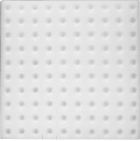 Tomotato Esponjas Hidropónicas 100 Piezas para Semilleros y Cultivo Sin Tierra - Malla con Ranuras, Invernadero, Jardinería Vertical y Sistema Hidropónico