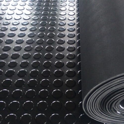Black 1m x 1.2m | Coin Rubber Garage Flooring Matting | Multiple Sizes to Choose from on This Listing | 3mm Thick Floor Mat | A Grade | | 120cm Wide (2 m x 1.2m)
