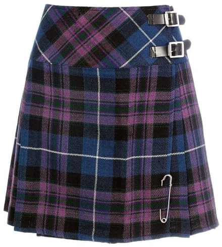 Tartancity Onore della Scozia, minigonna kilt da donna, 40,6 cm, molti altri (Honour of Scotland, 16 UK), Orgoglio della Scozia, 44W