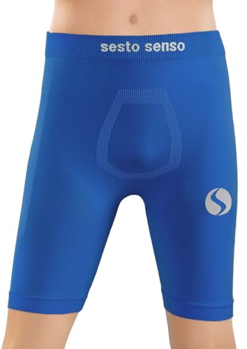 sesto senso Underbyxor barn pojkar cykelbyxor korta under shorts sport tajt, Kunglig, 116cm - 140cm