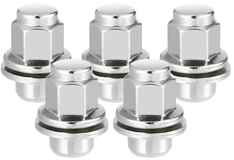 VekAuto 5 Écrous De Roue Compatibles Pour Jaguar Xf, En Acier Au Carbone Durable