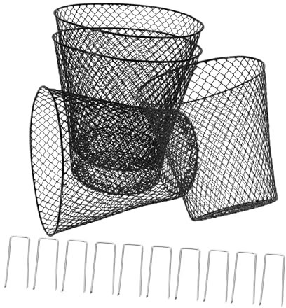 CAXUSD Gabbia Protettiva per Piante in Rete Copertura Robusta per Vaso di Fiori Multiuso Fornitura per Giardinaggio Domestico E Protezione per Piante da Cortile