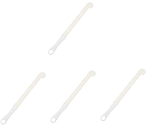 TOKIDNY 4pièces Brosse De Nettoyage pour Bouteilles Brosse à Décanter Nettoyer Goblets Longue Tête Éponge Souple pour Éliminer Résidus Contenants Et Verres