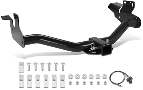 DNA MOTORING 2 Class-3 Trailer Tow Hitch Receiver Tow Bar Compatible with Ford Escape 2005-2012, Tribute 2005-2011, Mariner 2005-2011, TH-N-071