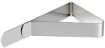 Cabilock 12piezas Pinzas para Manteles De Mesa De Ajustables Sujetamanteles Inoxidable Resistentes Al Viento para Casa Restaurantes Bodas