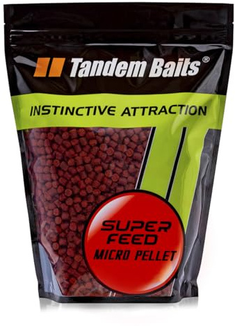 Tandem Baits SuperFeed Micro Pellet Carp Pellets | Carp Fishing Pellet | Carp Fishing Bait | Carp Bait | Carp Fishing Accessories for Monster Fish 2/6 mm 1 kg