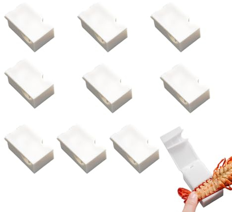 Sgusciatore Di Gamberi - 10 Pezzi Attrezzo Portatile Per Rimuovere Gusci | Sgusciatore Code Gamberi | Per Casa Festa Ristorante Barbecue Picnic Aragosta Granchio