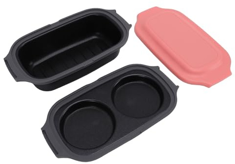 Pssopp Breakfast Maker Microwave Egg Cooker and Grill Pan, Cooking Grilling Frying Gadgets for Home Kitchen RV Dorm Making Breakfast Sandwiches Nan