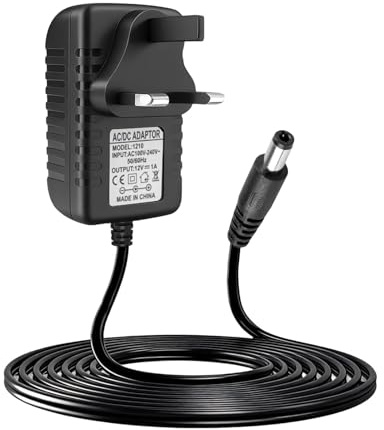 12V Charger for Kids Car, 1000mA Power Supply with LED Indicator | Battery Charger for Kids Ride On Car Electric Car Sports Car SUV Motorcycle Quad Bike Jeeps Ride-Ons Accessories