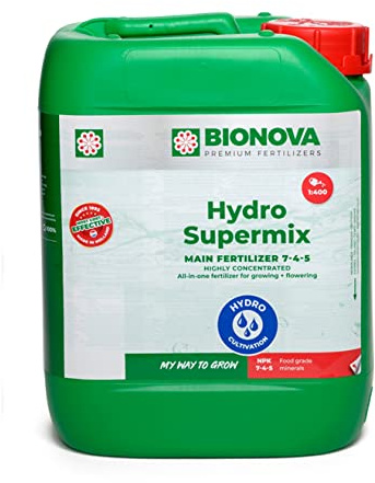 Bio Nova Hydro-SuperMix Dünger für Hydrokulturen (5L)