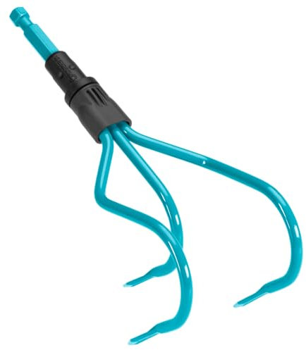 Gardena 03135-20Combisystem Cultivator With 3 Tines - Blue/Black