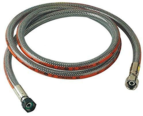 COMAP Flexible de gaz butane/propane inox - 2,00m - Validité illimitée - Raccordement à visser - S651124